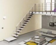 How to make a staircase to the second floor from metal with your own hands