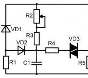 Controle de potência Controlador de potência tiristor para circuito indutivo