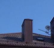 Ako dokončiť potrubie na streche - možnosti opláštenia